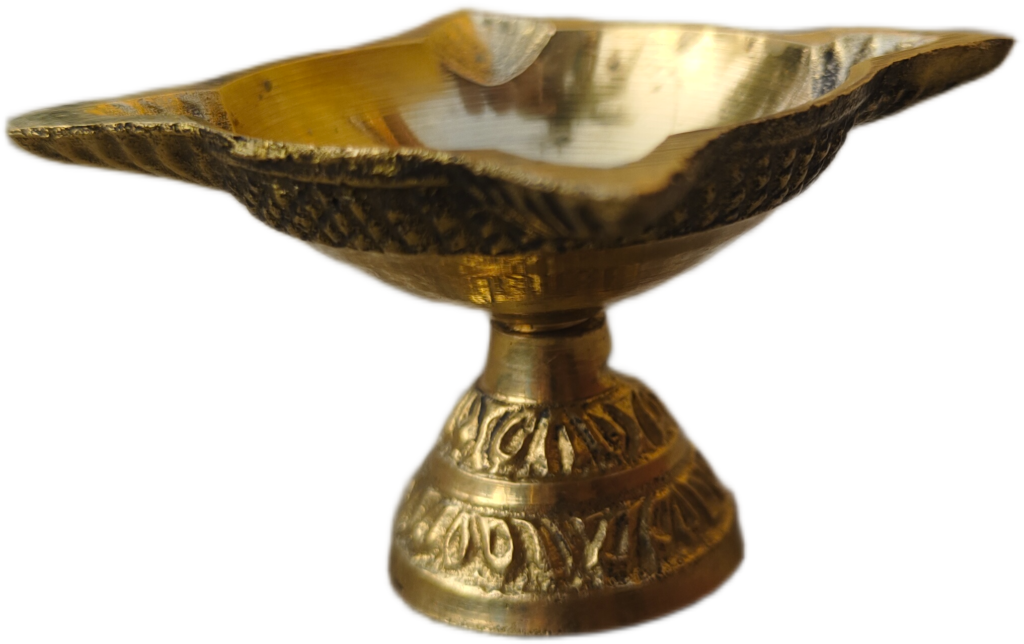 Four Face Diya